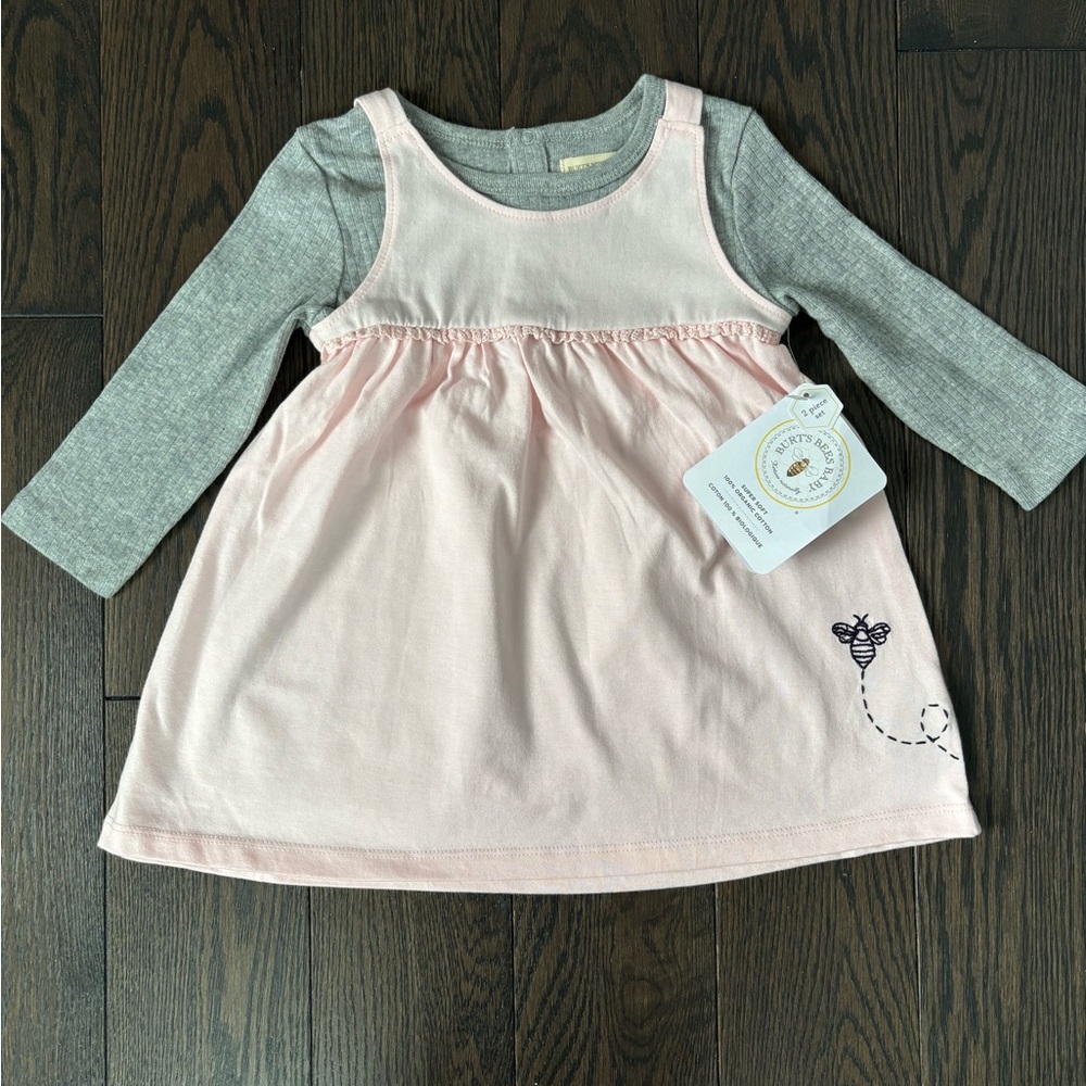 Girls 18mos Burts Bees dress. NWT